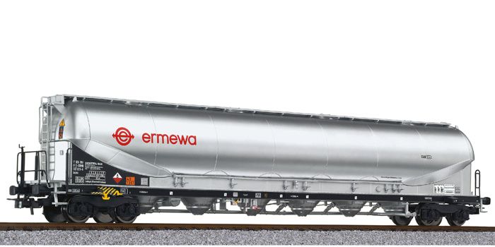 HO比例 L2358XX 欧洲 铁路粮食运输车 4轴