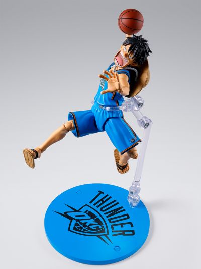 S.H.Figuarts 航海王×NBA 蒙奇·D·路飞 -俄克拉荷马城雷霆队 ver.-