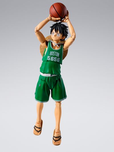 S.H.Figuarts 航海王×NBA 蒙奇·D·路飞 -波士顿凯尔特人队 ver.-
