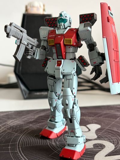 HG  机动战士高达MSD 吉姆（肩部加农装备/导弹舱装备）