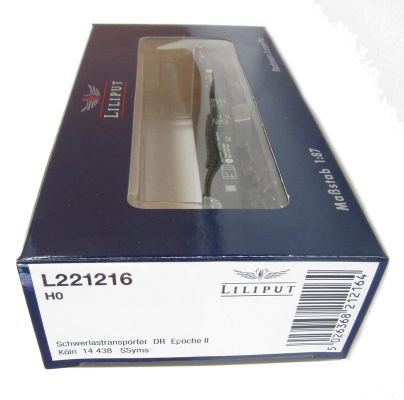 HO比例 L2212XX 欧洲 铁路重载运输平板车 6轴