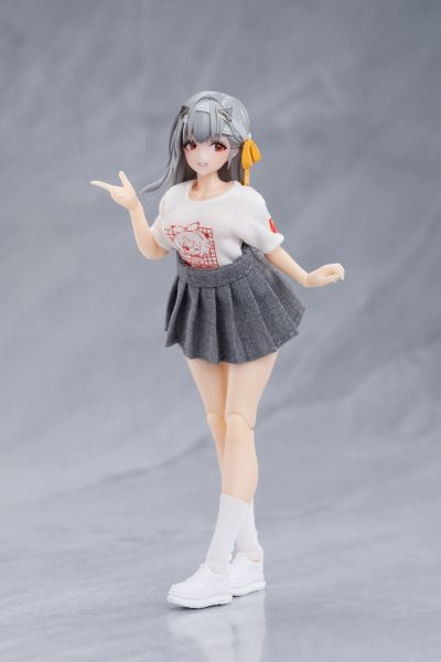 蜗之壳员工制服套装（黑/白五件套）