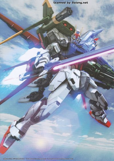 PG 机动战士高达SEED GAT-X105+AQM/E-YM1完美强袭高达