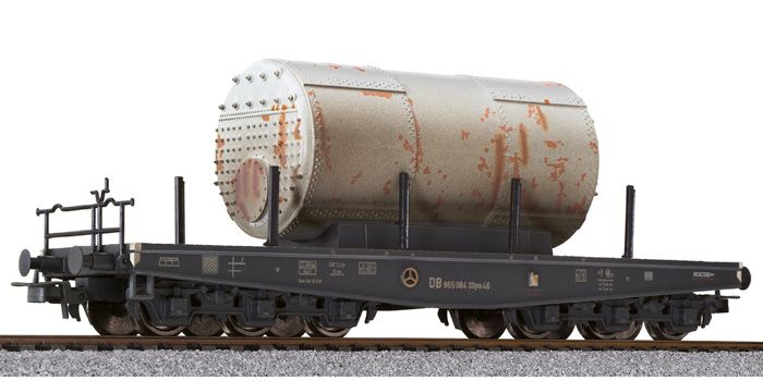 HO比例 L2212XX 欧洲 铁路重载运输平板车 6轴