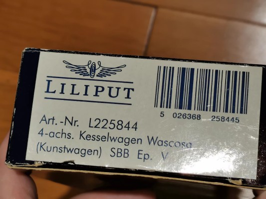 L2258XX 欧洲 铁路罐车 4轴