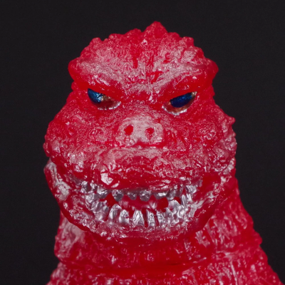 假哥斯拉 软胶拼装套件 / 透明红款