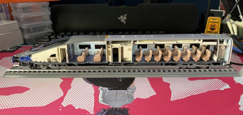 No.1601 S比例 CR400AF-S高速铁路智能动车组“复兴号”01号车