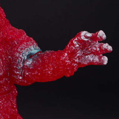 假哥斯拉 软胶拼装套件 / 透明红款