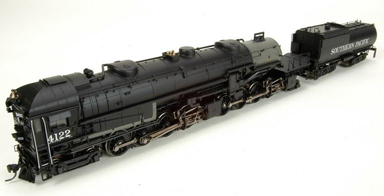 5163-5168 BlueLine 南太平洋铁路AC4/AC5前置驾驶室4-8-8-2蒸汽机车火车