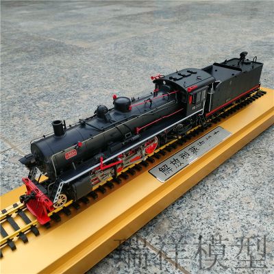 美标O比例 解放型2-8-2蒸汽机车火车#2102“八一号”静态