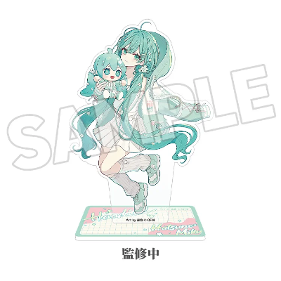 初音未来 未来抱抱系列 亚克力立牌 花朵
