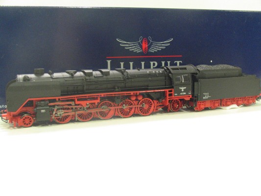 HO比例 L1045XX 德意志国铁路BR45 2-10-2蒸汽机车火车（旧版）