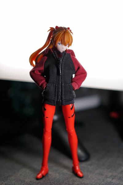 布鲁可积木人-奇迹版-新世纪福音战士 式波·明日香·兰格雷 战斗服