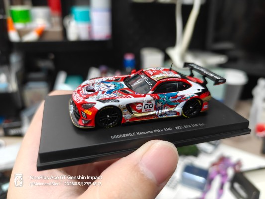 初音未来 GT企划 1/64 GOODSMILE 初音未来 AMG 2025 SPA24H