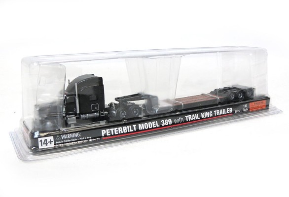 58200-58201 彼得比尔特389+Trail King低平板拖车