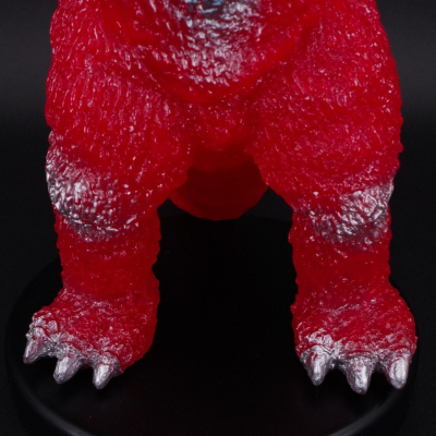 假哥斯拉 软胶拼装套件 / 透明红款