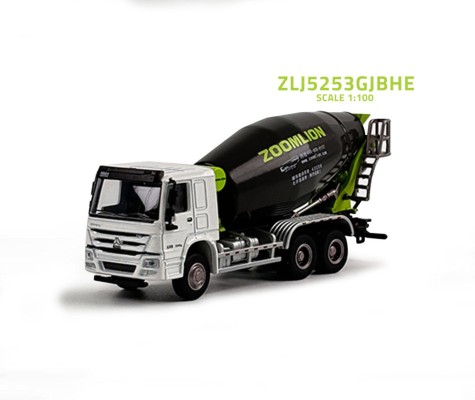 102 1/100 中联ZLJ5253搅拌车 重汽底盘