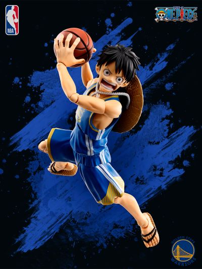 S.H.Figuarts 航海王×NBA 蒙奇·D·路飞 -金州勇士队 ver.-