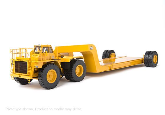 Cat776矿山牵引卡车+MET-185拖车