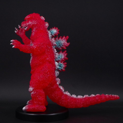 假哥斯拉 软胶拼装套件 / 透明红款