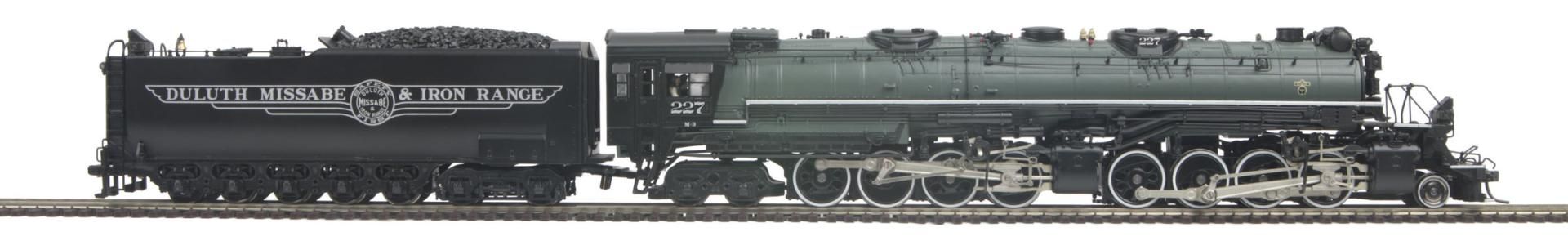 80，3259→3262 DMIR铁路M3型2-8-8-4蒸汽机车火车（2016版）