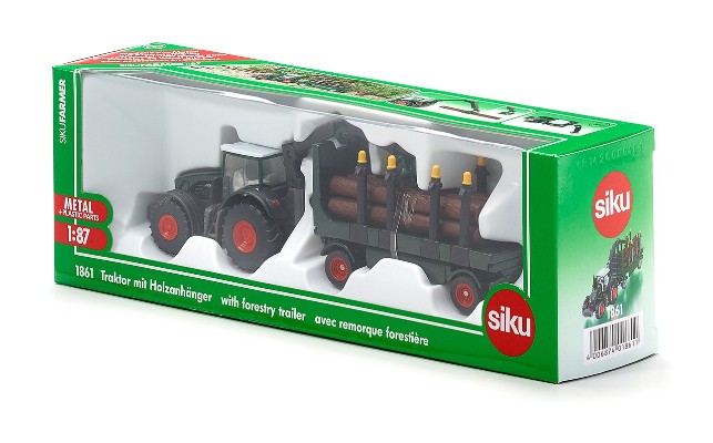 1861 芬特拖拉机+木材拖车