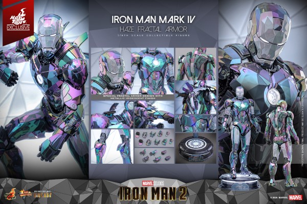 MMS855D79 《钢铁侠2》钢铁侠Mark 4 (雾影幻彩几何版)