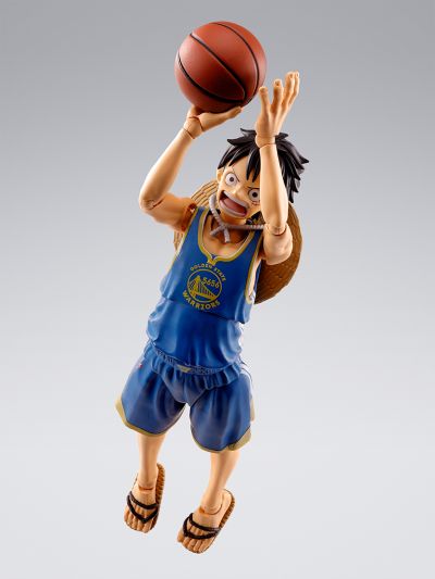 S.H.Figuarts 航海王×NBA 蒙奇·D·路飞 -金州勇士队 ver.-