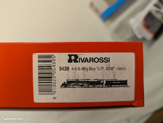 5439-5441 联合太平洋铁路“大男孩”4-8-8-4蒸汽机车火车（1998版）