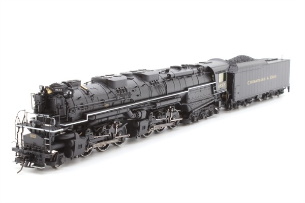 5454 切萨皮克&俄亥俄铁路“阿勒格尼”2-6-6-6蒸汽机车火车（1999版）