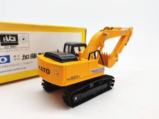 1/43 加藤HD820R挖掘机