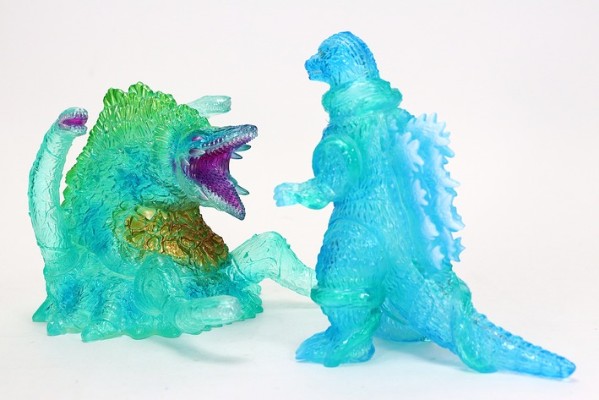 中等尺寸系列 哥斯拉EX 【第16弹】哥斯拉（1989）激斗 透明蓝版