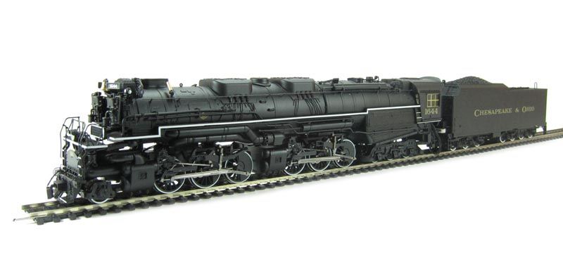 HR2355-2356 切萨皮克&俄亥俄铁路“阿勒格尼”2-6-6-6蒸汽机车火车（2012版）