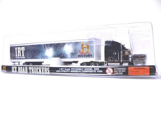 58612-58615 彼得比尔特389+UTILITY 40000-X复合材料柜车