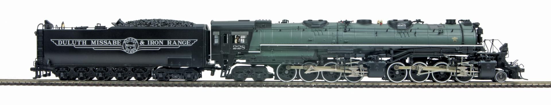 80，3302→3305 DMIR铁路M3型2-8-8-4蒸汽机车火车（2021版）