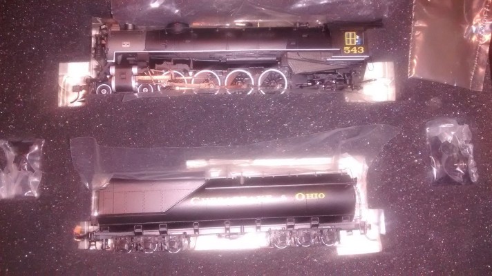 HO比例 825XX 美国铁路管理局重山岳4-8-2蒸汽机车火车；数码版