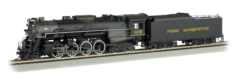 HO比例 509XX 524XX PM/NKP铁路2-8-4蒸汽机车火车