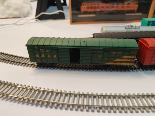 HO比例 P65铁路棚车 4辆套装