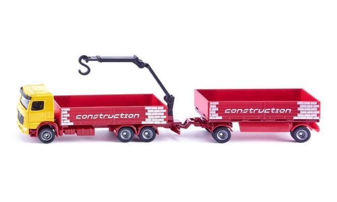 1797 梅赛德斯-奔驰6×4建材运输卡车+全挂拖车