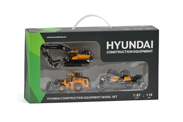 18-1009 现代工程车辆 3辆套装