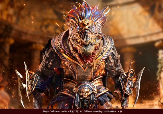 《乱神殿》系列  ~~是谁惹怒了神明~~ 埃及-索贝克-荒漠巨鳄