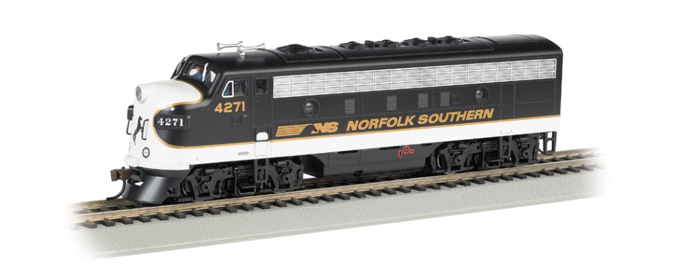 HO比例 643XX EMD F7（A）内燃机车；数码音效版