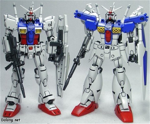 HGUC 机动战士高达0083 星尘的回忆 	RX-78GP01-Fb 高达试作1号机全方位推进型“玉帘”