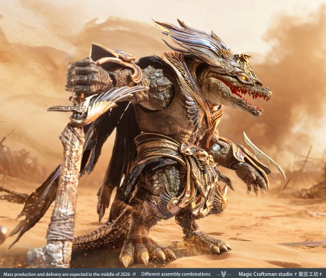 《乱神殿》系列  ~~是谁惹怒了神明~~ 埃及-索贝克-荒漠巨鳄