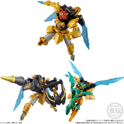 迷你塑料模型 头号合体系列02 手誓剑&飞鹰弓50&独角钻50