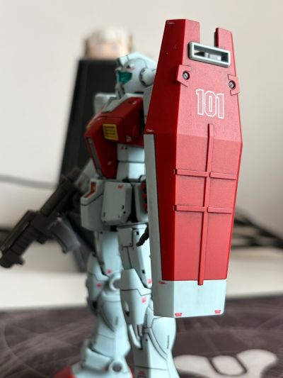 HG  机动战士高达MSD 吉姆（肩部加农装备/导弹舱装备）