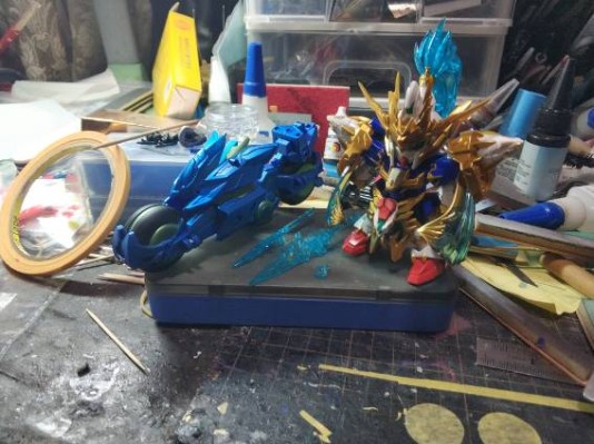 SD 三国创杰传 SD高达世界 三国创杰传 赵云00高达＆碧龙驱