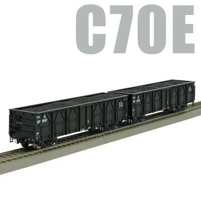 C70E铁路敞车 2辆套装
