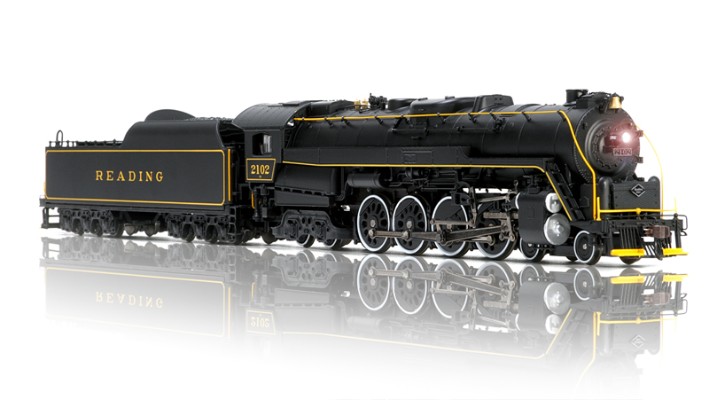 2137-2147 Paragon2 雷丁铁路T1型4-8-4蒸汽机车火车（2009）