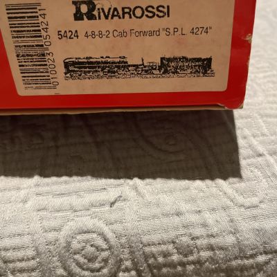 5424-5426 南太平洋铁路AC系列前置驾驶室4-8-8-2蒸汽机车火车（1997版）